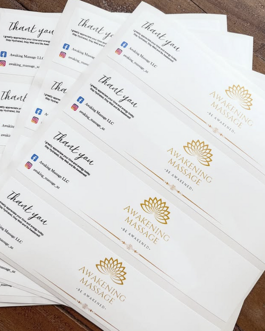 Water Bottle Labels